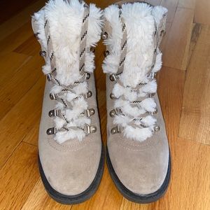 Sam Edelman Fur Booties